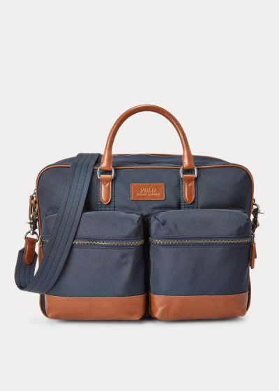 Bolsa Polo Ralph Lauren Hombre Azul Marino - Thompson Commuter - NGJDH2843